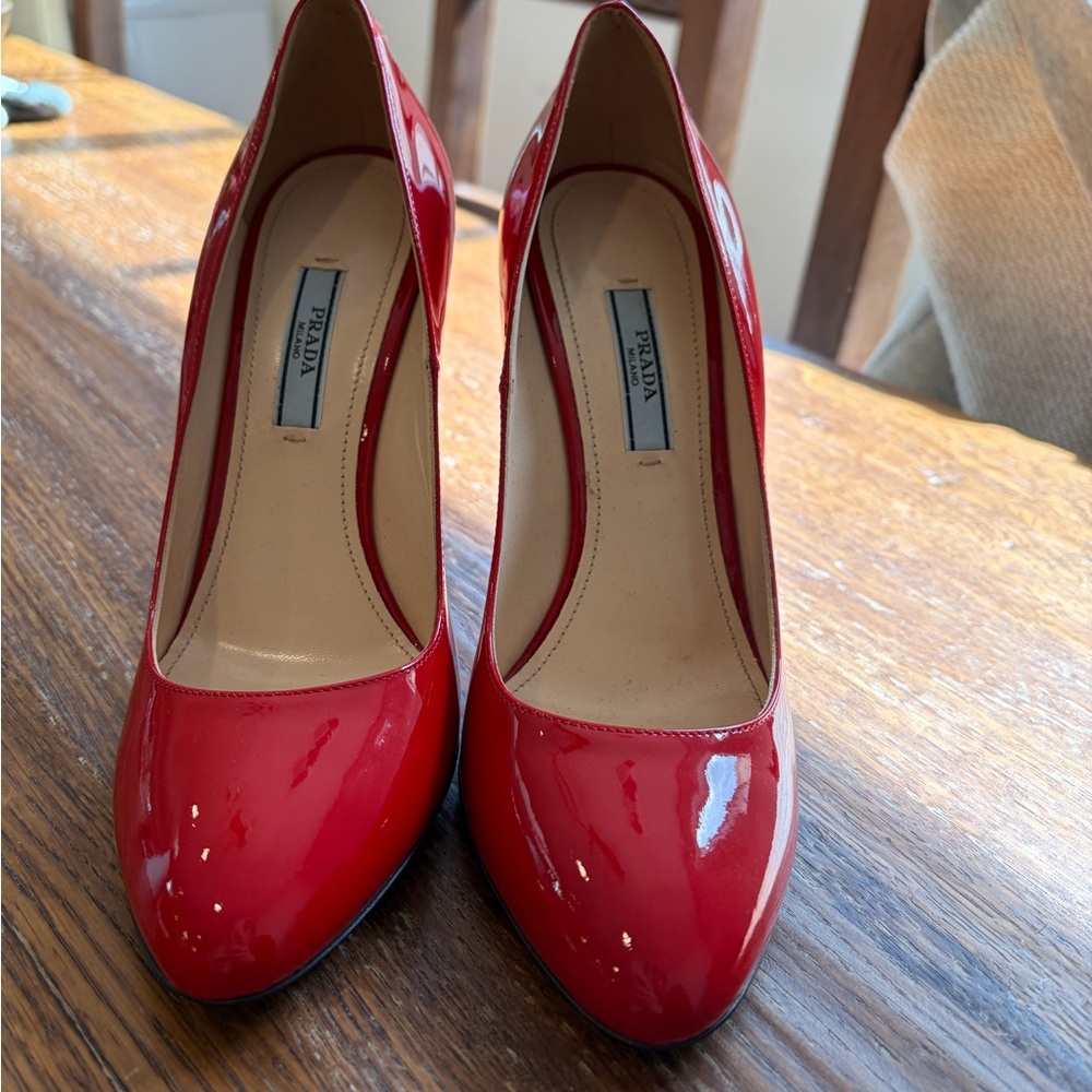 Prada Red pumps